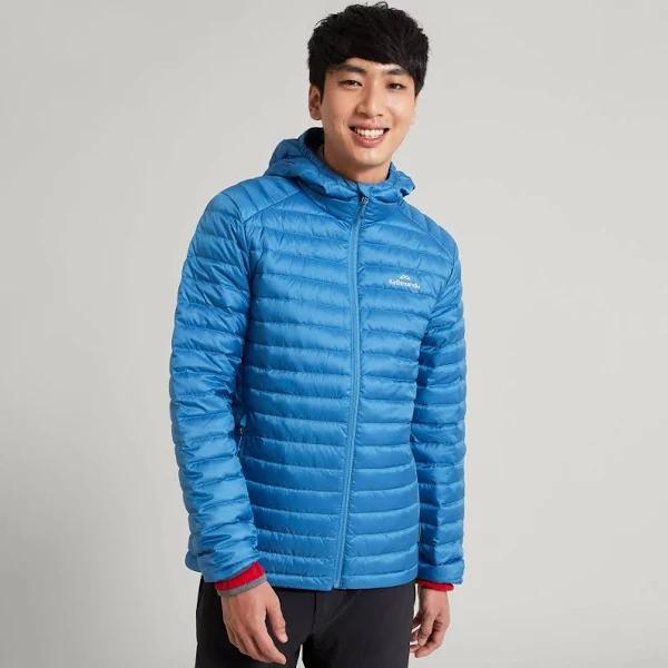 Kathmandu - Men's Blue Jackets - Heli Lightweight Water-Repellent Warm Down Puffer Jacket V3 - Size One Size, XS at The Iconic