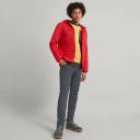 Kathmandu - Men's Red Jackets - Heli Hooded Lightweight Water-Repellent Warm Down Jacket V3 - Size One Size, XS at The Iconic