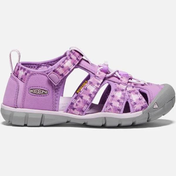 Keen Seacamp II CNX African Violet Little/Big Kids Sandals (Water Friendly) - Lavender 6 Youth Girls