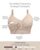 Kindred Bravely Sublime Hands Free Pumping Bra | Patented All-in-One Pumping & Nursing Bra with EasyClip