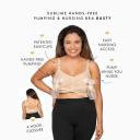 Kindred Bravely Sublime Hands Free Pumping Bra | Patented All-in-One Pumping & Nursing Bra With EasyClip
