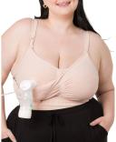 Kindred Bravely Sublime Hands Free Pumping Bra | Patented All-in-One Pumping & Nursing Bra With EasyClip