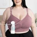 Kindred Bravely Sublime Hands Free Pumping Bra | Patented All-in-One Pumping & Nursing Bra with EasyClip