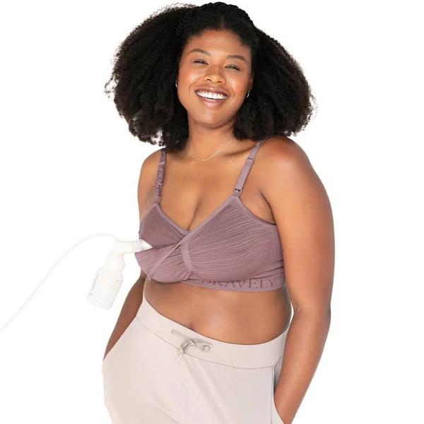 Kindred Bravely Sublime Hands Free Pumping Bra | Patented All-in-One Pumping & Nursing Bra with EasyClip