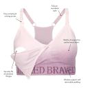 Kindred Bravely Sublime Hands Free Sports Pumping Bra | Patented All-in-One Pumping & Nursing Sports Bra