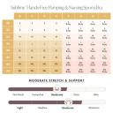 Kindred Bravely Sublime Hands Free Sports Pumping Bra | Patented All-in-One Pumping & Nursing Sports Bra