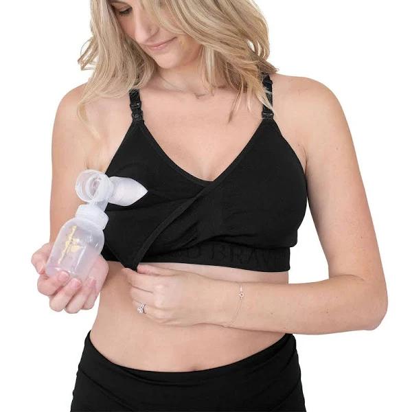 Kindred Bravely Sublime Hands Free Sports Pumping Bra | Patented All-in-One Pumping & Nursing Sports Bra