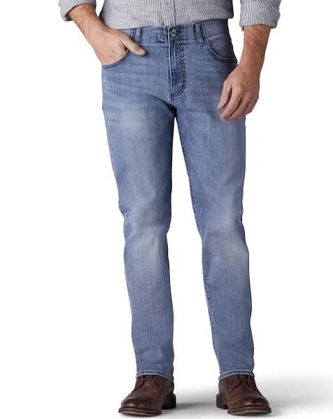 Lee Men's Performance Series Extreme Motion Straight Fit Tapered Leg Jean, Theo, 38W x 30L