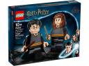 LEGO 76393 Harry Potter & Hermione Granger Figures Building Set, Large Collectible Display Models