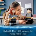 LEGO 76393 Harry Potter & Hermione Granger Figures Building Set, Large Collectible Display Models
