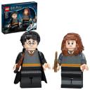 LEGO 76393 Harry Potter & Hermione Granger Figures Building Set, Large Collectible Display Models