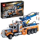LEGO Technic Heavy-Duty Tow Truck 42128 With Crane Toy Model Building Set, Engineering For Kids Series