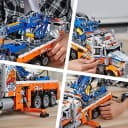 LEGO Technic Heavy-Duty Tow Truck 42128 With Crane Toy Model Building Set, Engineering For Kids Series