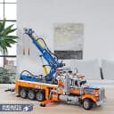 LEGO Technic Heavy-Duty Tow Truck 42128 With Crane Toy Model Building Set, Engineering For Kids Series