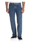 Levi's Mens 501 Original Fit Medium Wash Dark Stonewash Straight Leg Jeans - 36/29 - AfterPay & zipPay Available