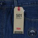 Levi's Mens 501 Original Fit Medium Wash Dark Stonewash Straight Leg Jeans - 36/29 - AfterPay & zipPay Available