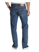 Levi's Mens 501 Original Fit Medium Wash Dark Stonewash Straight Leg Jeans - 36/29 - AfterPay & zipPay Available