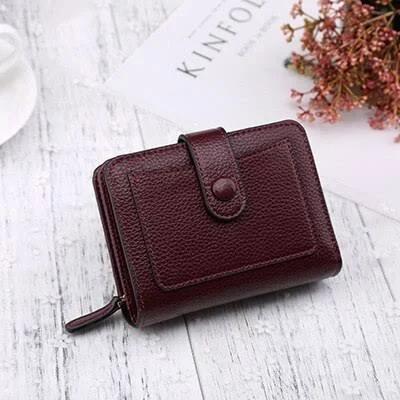 Litthing Tassel Women Wallet For Credit Cards Small Luxury Brand Leather Short Womens Wallets and Purses Carteira Feminina