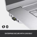 Logitech MX Keys Combo For Business Gen 2 Keyboard Mouse Included RF Wireless + Bluetooth AZERTY French Graphite