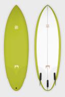Lost Surfboard Retro Tripper Surfboard w/ Spray - 5'6" x 19 1/2" x 2 3/8" - 28.7L FCS2 - Black