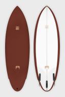 Lost Surfboard Retro Tripper Surfboard w/ Spray - 5'6" x 19 1/2" x 2 3/8" - 28.7L FCS2 - Black