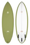 Lost Surfboard Retro Tripper Surfboard w/ Spray - 5'6" x 19 1/2" x 2 3/8" - 28.7L FCS2 - Black