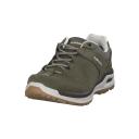 Lowa Locarno GTX Lo Green, Womens GORE-TEX Sneakers, Size US 8.5 - Color Schilf - Offwhite