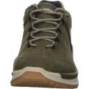 Lowa Locarno GTX Lo Green, Womens GORE-TEX Sneakers, Size US 8.5 - Color Schilf - Offwhite