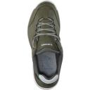 Lowa Locarno GTX Lo Green, Womens GORE-TEX Sneakers, Size US 9.5 - Color Schilf - Offwhite