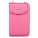 Many Colors Women's Wallet Solid Color Small Shoulder Bag Girls Multi-function Key /Card / Mobile Phone Bag Coin Purse Female