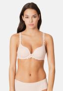 Marie Jo 0100416 Avero Underwired Padded Bra - Pearly Pink AU Size 18B - AfterPay & zipPay Available
