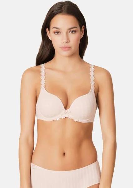 Marie Jo 0100416 Avero Underwired Padded Bra - Pearly Pink AU Size 18B - AfterPay & zipPay Available