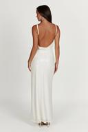 MARISE Sequin Gown | White | MESHKI Maxi Dresses | Size 3XL | in Multiple Sizes & Styles | AfterPay Available