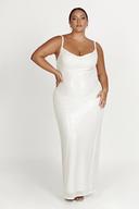 MARISE Sequin Gown | White | MESHKI Maxi Dresses | Size 3XL | in Multiple Sizes & Styles | AfterPay Available