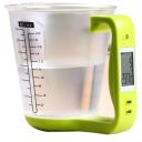 Measuring Cup Kitchen Scale Digital Beaker Libra Electronic Tool LCD Display Temperature Baking Accessories Balance Cuisine