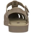 Melissa Melissa Possession Ad Beige PVC Sandals Beige Womens Flat Sandals Summer Sandals