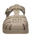 Melissa Melissa Possession Ad Beige PVC Sandals Beige Womens Flat Sandals Summer Sandals