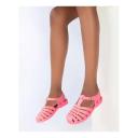 Melissa Melissa Possession Ad Green PVC Sandals Green Womens Flat Sandals Summer Sandals