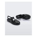 Melissa Melissa Possession Ad Green PVC Sandals Green Womens Flat Sandals Summer Sandals