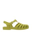Melissa Melissa Possession Ad Green PVC Sandals Green Womens Flat Sandals Summer Sandals