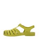 Melissa Melissa Possession Ad Green PVC Sandals Green Womens Flat Sandals Summer Sandals