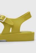 Melissa Melissa Possession Ad Green PVC Sandals Green Womens Flat Sandals Summer Sandals