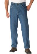 Men's Big & Tall Wrangler Relaxed Fit Classic Jeans by Wrangler in Antique Indigo (Size 56 32)