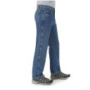 Men's Big & Tall Wrangler Relaxed Fit Classic Jeans by Wrangler in Antique Indigo (Size 56 32)