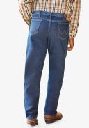 Men's Big & Tall Wrangler Relaxed Fit Classic Jeans by Wrangler in Antique Navy (Size 58 32)
