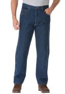 Men's Big & Tall Wrangler Relaxed Fit Classic Jeans by Wrangler in Antique Navy (Size 64 32)