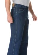 Men's Big & Tall Wrangler Relaxed Fit Classic Jeans by Wrangler in Antique Navy (Size 64 32)