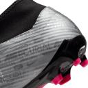 Men's Nike Zoom Mercurial Superfly 9 Academy XXV mg Soccer Cleats - Metallic Silver/Hyper Pink, 12.5