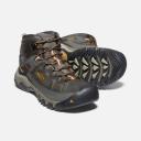 Men's Targhee III Mid Waterproof Wide Black Olive Golden Brown Black Olive Golden Brown / 7