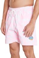 Mens - Classic Short Shorts - Hibiscus Pale Pink - Australian Made Hibiscus / Pale Pink / XXL